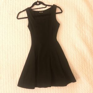 BLACK WET SEAL DRESS